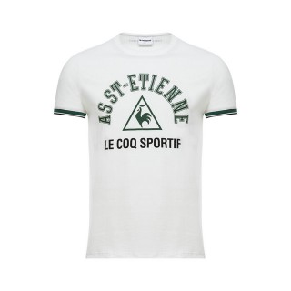 T-shirt ASSE Fanwear Le Coq Sportif Homme Blanc Vendre Marseille